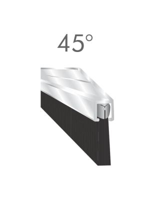 The bristle strip 45 degree is available in a various metre lengths  