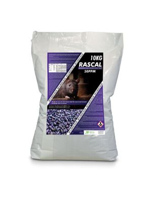 Rascal Brodifacoum Whole Wheat 10k is used to control rats and mice 