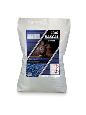 Rascal Difenacoum Whole Wheat that is used to control rats and mice 