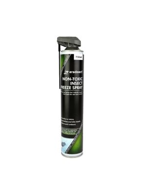 Eradisect Freeze Spray is a fast acting, non toxic solution for insect control utilising cold air