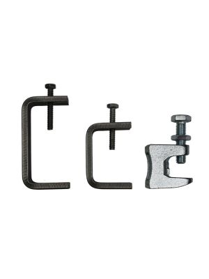 Girder Clamps in either 50mm or 75mm and bridge clamps