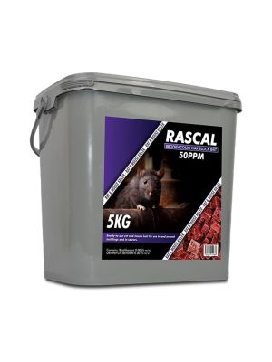 Tub of Rascal Brodifacoum Wax Block box of 5KG