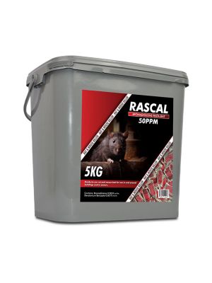 Rascal Bromadiolone Pasta Bait 5kg to be used on rats and mice 