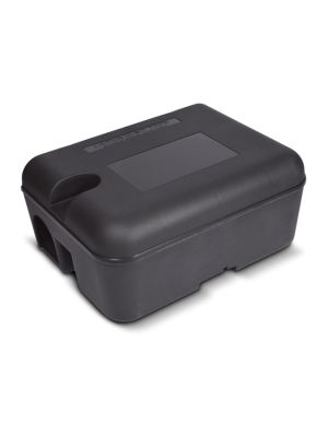 Black Rotech® Rascal Rat Bait Box closed 