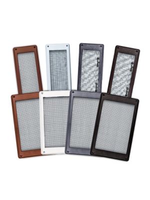 Vermiguard VentMesh Air Brick Covers are available in both small ((w) 253mm x (h) 102mm x (d) 16mm) and medium ((w) 245mm x (h) 170mm)