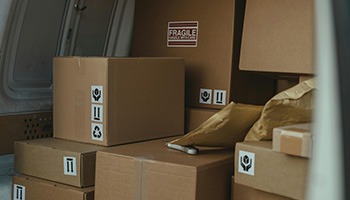 Recycled packing boxes